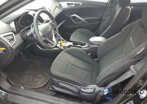 2015 Hyundai Veloster из США, поврежденный, VIN KMHTC6ADXFU236659